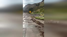 US: Massive Mudslide Closes Westbound I-80 Before Cleanup