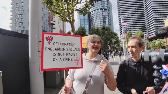 British patriots are protesting the housing of asylum seekers and illegal migrants at the Britannia International Hotel in London, UK