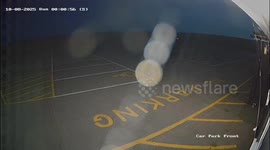 Shocking moment driver crashes into pub - costing owners £50k