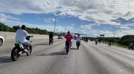 Rider Hit off Bike by Police and Arrested