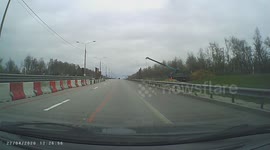 Motorcyclists Swipes a Toll