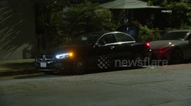 US, Los Angeles: Lincoln Heights Hollywood Carjacked Vehicle Located Part 2