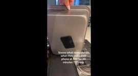 Woman accidentally bakes iPhone for 20 minutes whilst making cookies