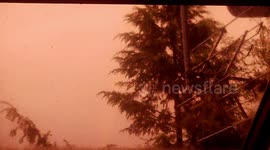 Rainbow Fades Away on Camera