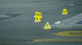 US, Los Angeles: Hawthorne Shooting At McDonalds