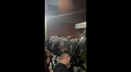 Police and Citizens Clash Outside Faculty of Philosophy in Novi Sad