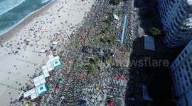 Brazil: Bolsonaro supporters rally in Rio de Janeiro calling for amnesty
