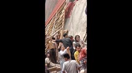 Building collapse at religious gathering leaving four dead and dozens injured in Indonesia