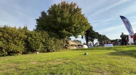 Athletes blaze through 18 holes in 30 minutes during British Speedgolf Championships