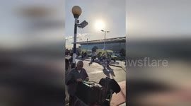 Heathrow Airport evacuated amid hazardous materials threat in Terminal 4