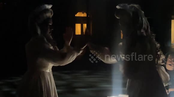 Haunted Patty Cake: Ghost Twin Sisters Unleash Horror at Halloween Nights