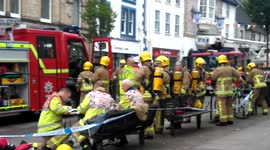 Fire in kendal shopping centre