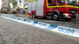 Shopping centre evacuated in kendal due to fire