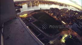 basejump from a building