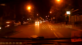 car-ambulance crash ---Incidente ambulanza auto in diretta. via Notarbartolo Palermo HD!!