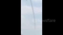 Large waterspout spotted off southern China