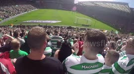 Celtic v Rangers 10/09/2016 YNWA gopro on head