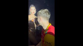 Brought my boyfriend to a show in Chiang Mai… He had the time of his life when he got this surprise :)