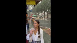 Rainy reality: Traveler's Thailand holiday surprise gains 504K views