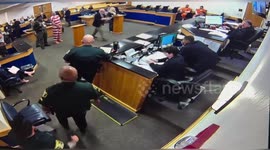 US: Chaos Erupts In Judge Roby’s Courtroom As Defendant Lunges At Judge