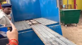 India: Police Seize Liquor In Indian Dry State