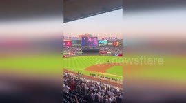 US: Trump Saluted On Big Screen At Yankee Stadium During 9/11 Ceremony