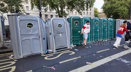 Toilet Tragedy: Aftermath of the Raise The Flag Protest Unveiled