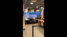 Uber eats drivers over worked, sleeping in McDonald’s.