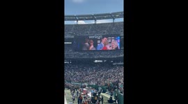 MetLife Stadium Pays Tribute to Charlie Kirk During Jets Event