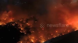 Fire rips through 'poorest slum' Happyland in Manila