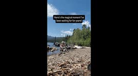 “I fell for her, literally” — Man's accidental fall before proposal at Fallen Leaf Lake gains 496K views