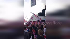 UK: Hundreds Of Thousands Protest In London Amid Violent Clashes With Police