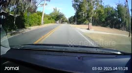 White Car Ran Stop Sign Causing Crash