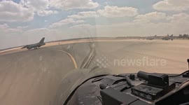 Egypt: F-16 Pilot POV Captures Intense Aerial Flight During Bright Star 25