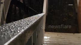 US, Los Angeles: Hollywood Hills West Rainfall And Wet Roads