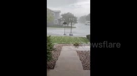 US: Heavy rainfall and hail batter Fort Collins, CO