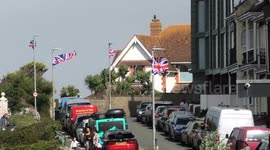 Raise the Flags movement reaches West Britain,  Cornwall, UK