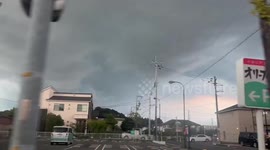 Intense Lightning and Heavy Rain in Tsuchiura