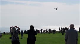 Spectacular Battle of Britain 85th anniversary flypast in Kent, UK