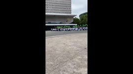 Pharmacists join strike and protests in Rennes, France