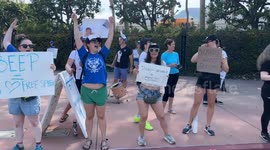 US: Walt Disney Protest September 19
