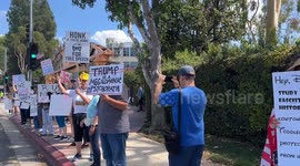 US: Walt Disney Protest September 19