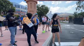 US: Walt Disney Protest September 19