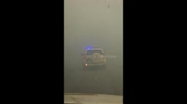 Firefighters Work to Protect Populated Areas Between Fronton and Seragude