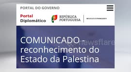 Portugal to officially recognize State of Palestine