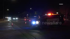 US, Phoenix: Gilbert Ray Road Collision With Extrication