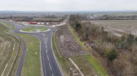 Waddesdon to Aylesbury A41 new road construction Buckinghamshire Aylesbury