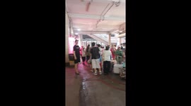 Panic buying erupts in Hong Kong as Typhoon Ragasa approaches