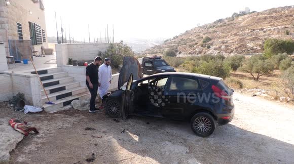 Illegal Israeli settlers set Palestinian's car on fire in occupied West ...