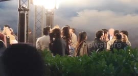 Celebrities, including Nicky Hilton Rothschild, Watch The Burberry Show